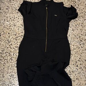 Elegant Black jumpsuit scrub